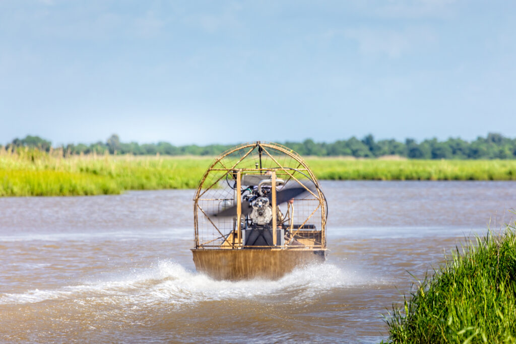 Airboat Evergaldes Floride