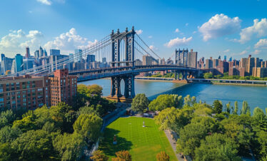 Vue pont New York - agence voyages sur-mesure aux USA