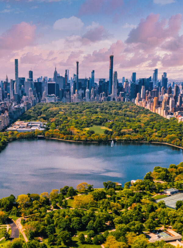 New York Central Park Manhattan vue de haut