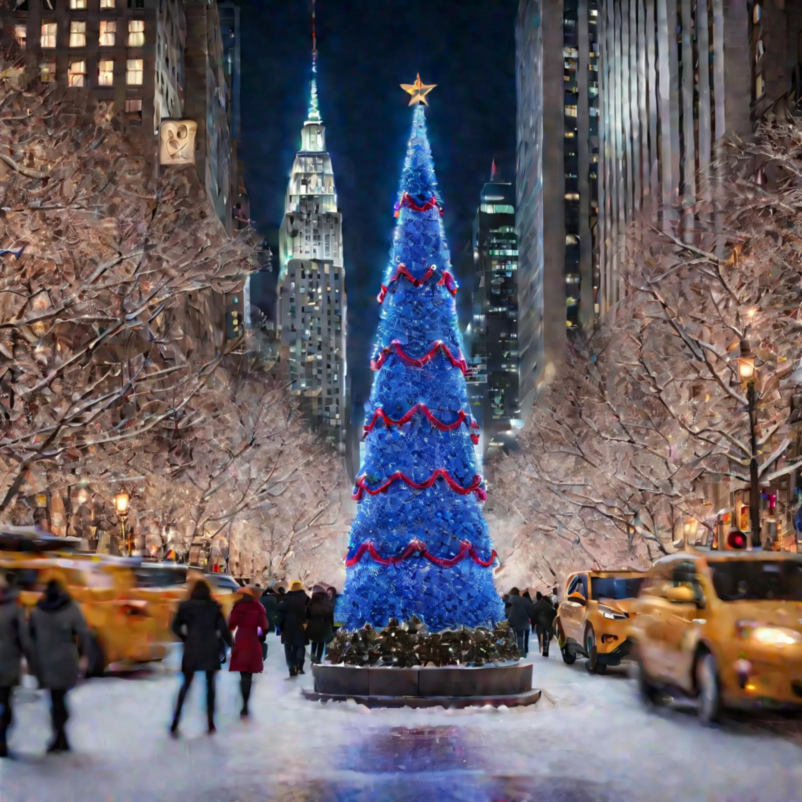 New York sapin de Noel