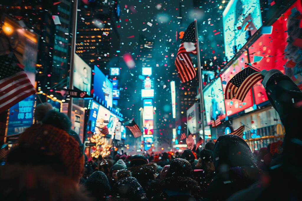 Nouvel An à Times Square - New York