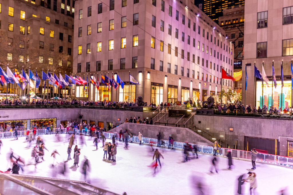 Patinoire à Bryant Park