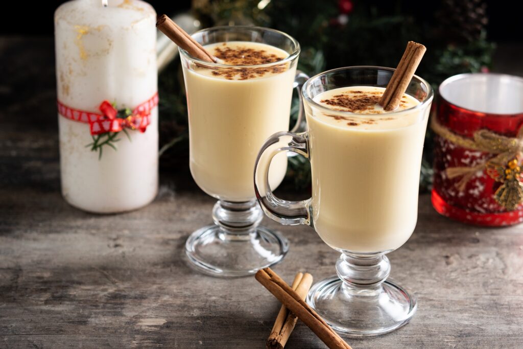 Eggnog Noël aux USA - noël à l'américaine