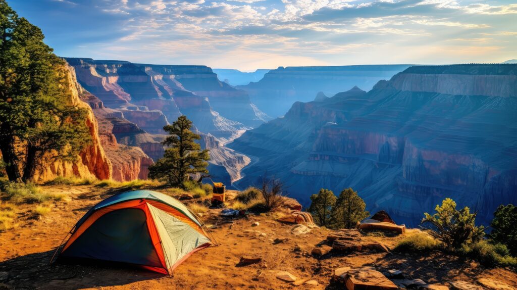 Roadtrip en camping dans les parcs des USA - Grand Canyon