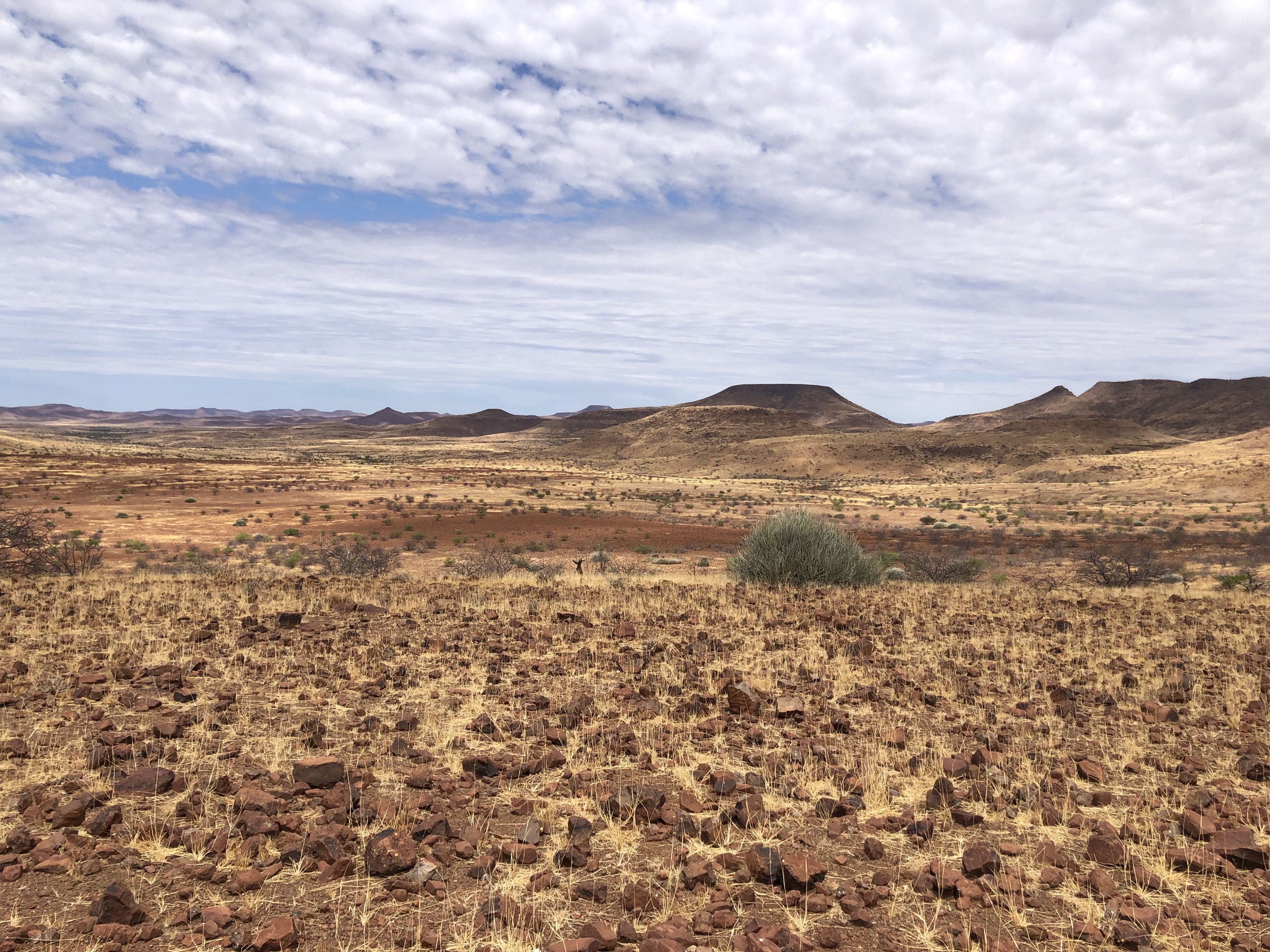 Randonnée Etendeka Namibie