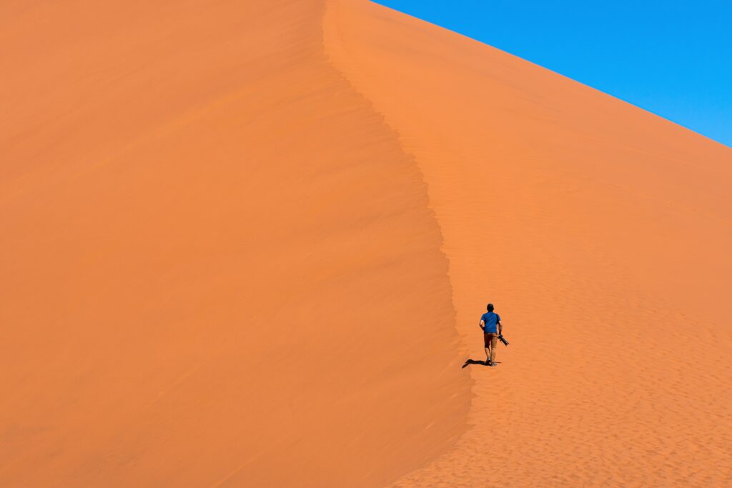 namibie road trip dunes
