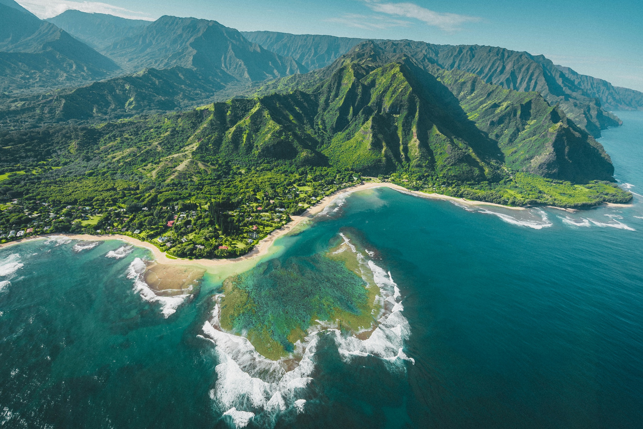 Hawaii - vue sur la Napali Coast - Kauai